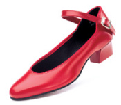 Carolyn, Ballroom & Swing Dance Shoes, 1 1/2" Fusaro Heel