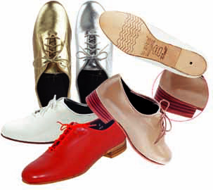Cassie Jazz Oxford Clogging and Tap Shoes