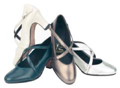 Dotty, Ballroom, Evening & Wedding Shoes, 2" Heel