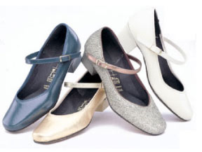 Vicky, Ballroom & Swing Dance Shoes, 1 1/2" Fusaro Heel